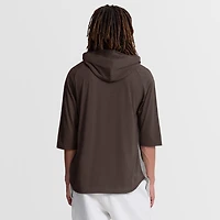 T-shirt à capuche Nike Authentic Collection Flux Dri-FIT gris San Diego Padres pour homme