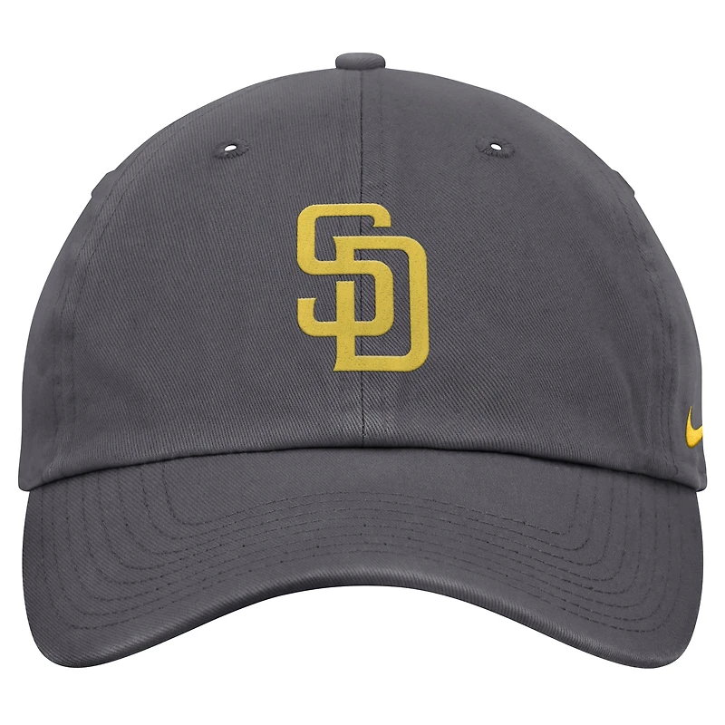Men's Nike Gray San Diego Padres Club Adjustable Hat