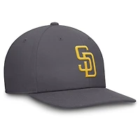 Men's Nike Gray San Diego Padres Pro Performance Snapback Hat