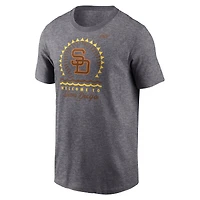 T-shirt San Diego Padres Sun Hometown Nike gris pour homme