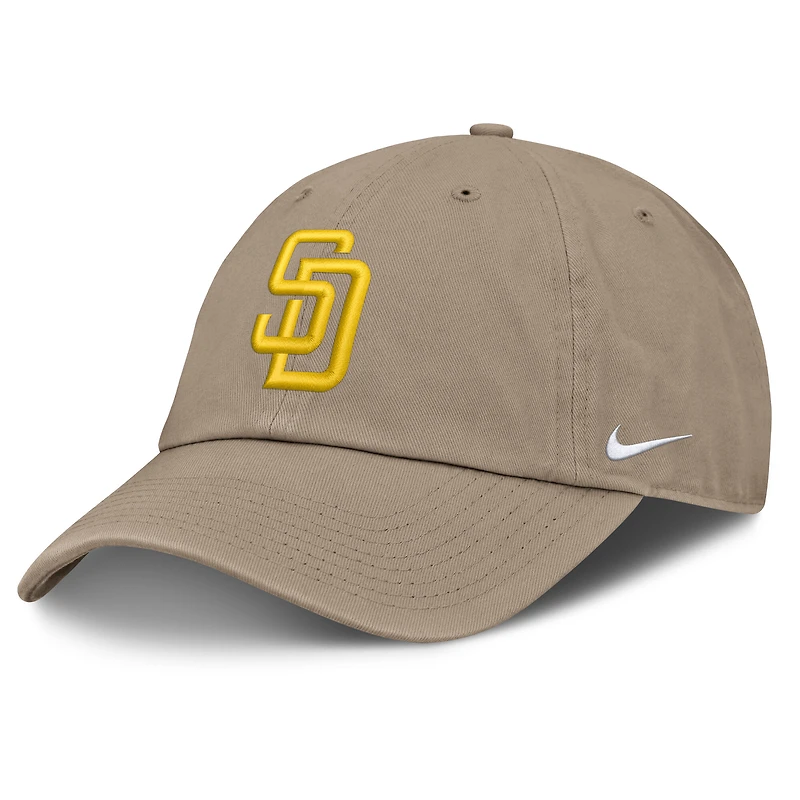 Men's Nike Khaki San Diego Padres Celebrating America's 250th Club Adjustable Hat