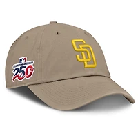 Men's Nike Khaki San Diego Padres Celebrating America's 250th Club Adjustable Hat