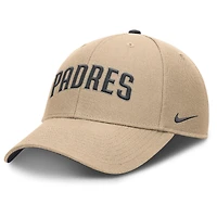 Casquette ajustable Nike kaki San Diego Padres Rise pour homme