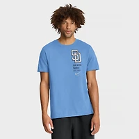 T-shirt Nike bleu clair pour homme des Padres de San Diego « Record Shattered »
