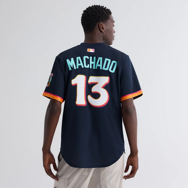 Men's Nike Manny Machado Obsidian San Diego Padres 2026 City Connect Stadium Jersey