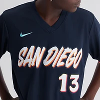 Men's Nike Manny Machado Obsidian San Diego Padres 2026 City Connect Stadium Jersey