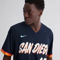 Men's Nike Manny Machado Obsidian San Diego Padres 2026 City Connect Stadium Jersey