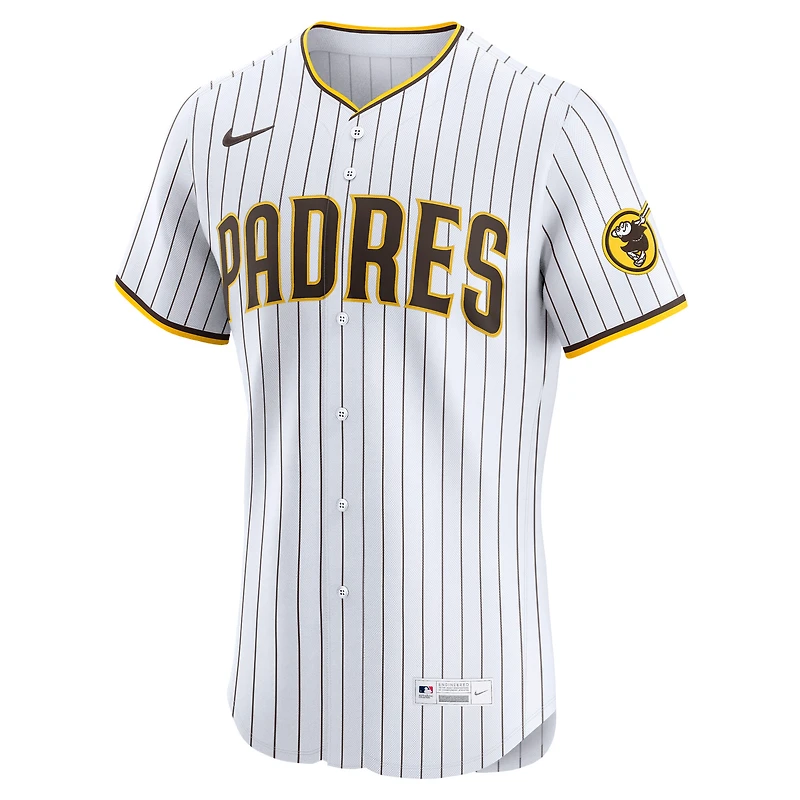 Men's Nike Manny Machado White San Diego Padres Home Elite Player Jersey