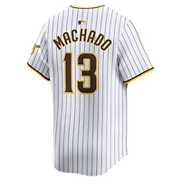 Men's Nike Manny Machado White San Diego Padres Home Limited Player Jersey