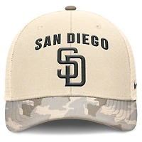 V110793 Padres 15A MLB NIK Camo Natural Pack Rise structuré réglable Hatmenstr NB04-15A-PYP-D7W #20