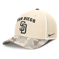 V110793 Padres 15A MLB NIK Camo Natural Pack Rise structuré réglable Hatmenstr NB04-15A-PYP-D7W #20