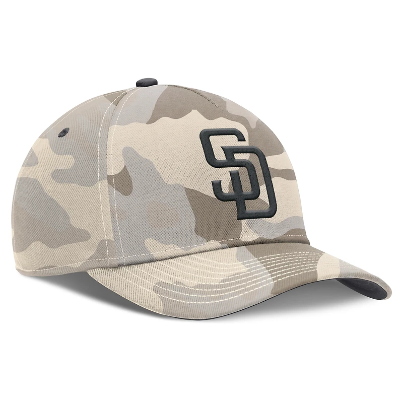 Casquette ajustable structurée Padres 15A MLB NIK Camo Pack Rise Hatmenstr NB46-15A-PYP-TSX #20