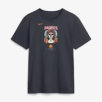 Men's Nike Obsidian San Diego Padres 2026 City Connect Large Logo T-Shirt