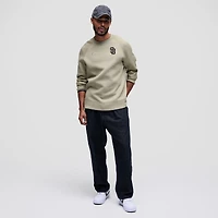 Men's Nike Olive San Diego Padres Tech Fleece Raglan Sweatshirt