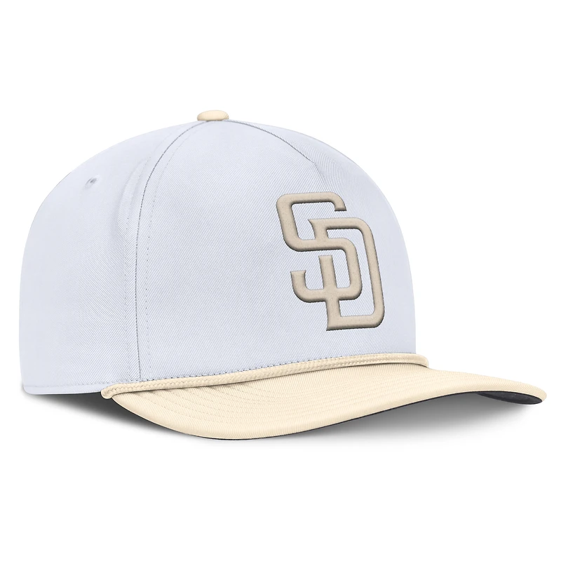 Men's Nike  White/Cream San Diego Padres Pro Performance Snapback Hat