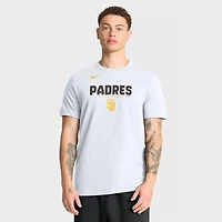 Men's Nike White San Diego Padres Bold Team Name T-Shirt