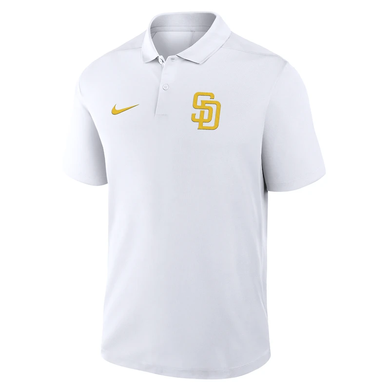 Men's Nike White San Diego Padres Dri-FIT Victory Polo