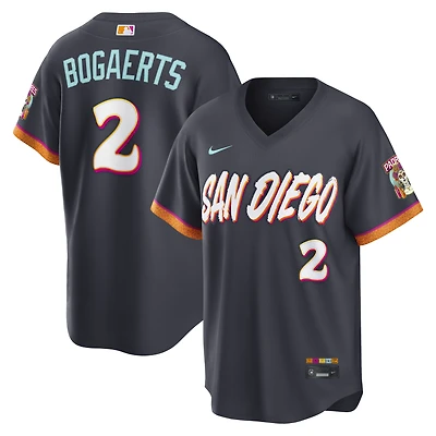 Maillot Nike Xander Bogaerts Obsidian San Diego Padres 2026 City Connect Stadium pour homme