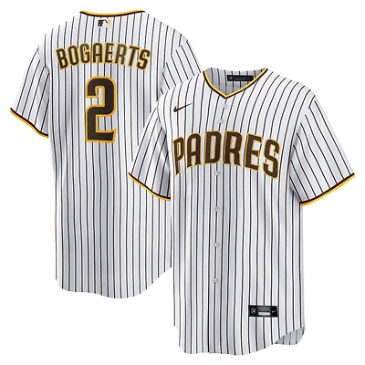 Men's Nike Xander Bogaerts White/Brown San Diego Padres - Home Official Replica Player Jersey