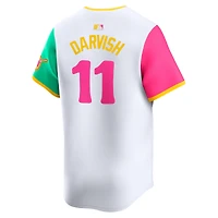 Maillot de joueur Nike Yu Darvish San Diego Padres City Connect Limited pour homme, blanc