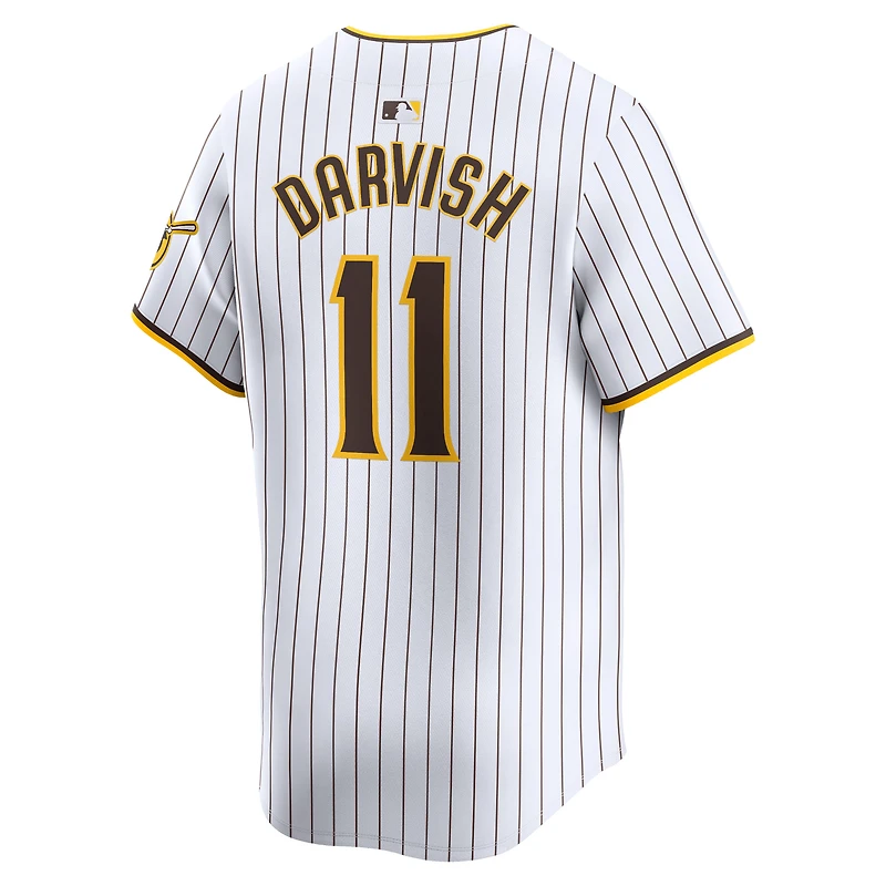 Men's Nike Yu Darvish White San Diego Padres Home Limited Player Jersey
