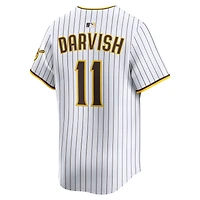 Maillot Nike Yu Darvish blanc à domicile des Padres de San Diego pour homme, édition limitée