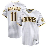 Maillot Nike Yu Darvish blanc à domicile des Padres de San Diego pour homme, édition limitée