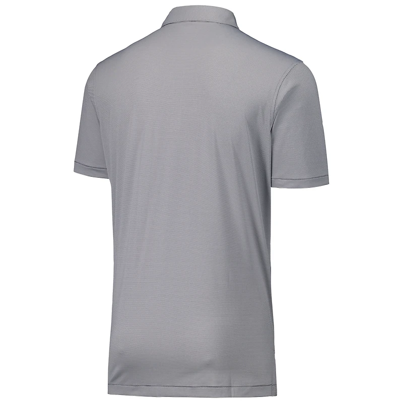 Men's Peter Millar Black San Diego Padres Jubilee Stripe Stretch Jersey Polo