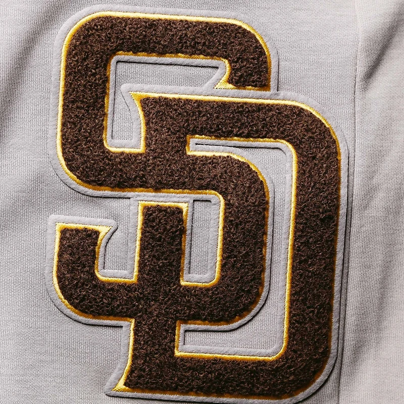 Men's Pro Standard Gray San Diego Padres Logo Jogger Pants