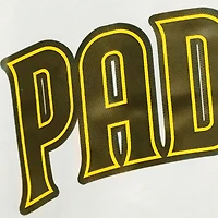 T-shirt à bandes Pro Standard blanc/San Diego Padres pour homme