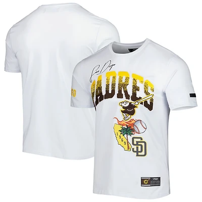 Men's Pro Standard White San Diego Padres Hometown T-Shirt