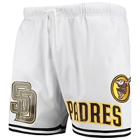 Men's Pro Standard White San Diego Padres Logo Mesh Shorts