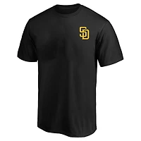 Men's Profile  Black San Diego Padres Big & Tall Two-Sided Graphic T-Shirt