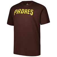 T-shirt Jackson Merrill Brown pour homme avec nom et numéro Big & Tall des Padres de San Diego
