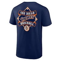 T-shirt pour hommes Profile Navy des San Diego Padres Big & Tall Field Play