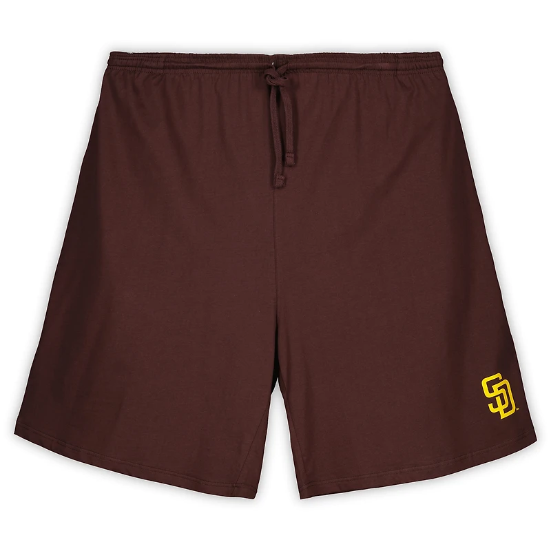 Men's Profile San Diego Padres Big & Tall T-Shirt Shorts Combo Set