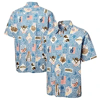 Chemise boutonnée Reyn Spooner bleue San Diego Padres Americana pour homme