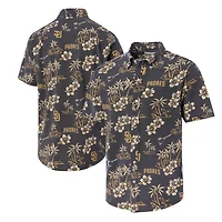 Chemise boutonnée Reyn Spooner marron San Diego Padres grandes tailles Kekai Performance Tri-Blend pour homme