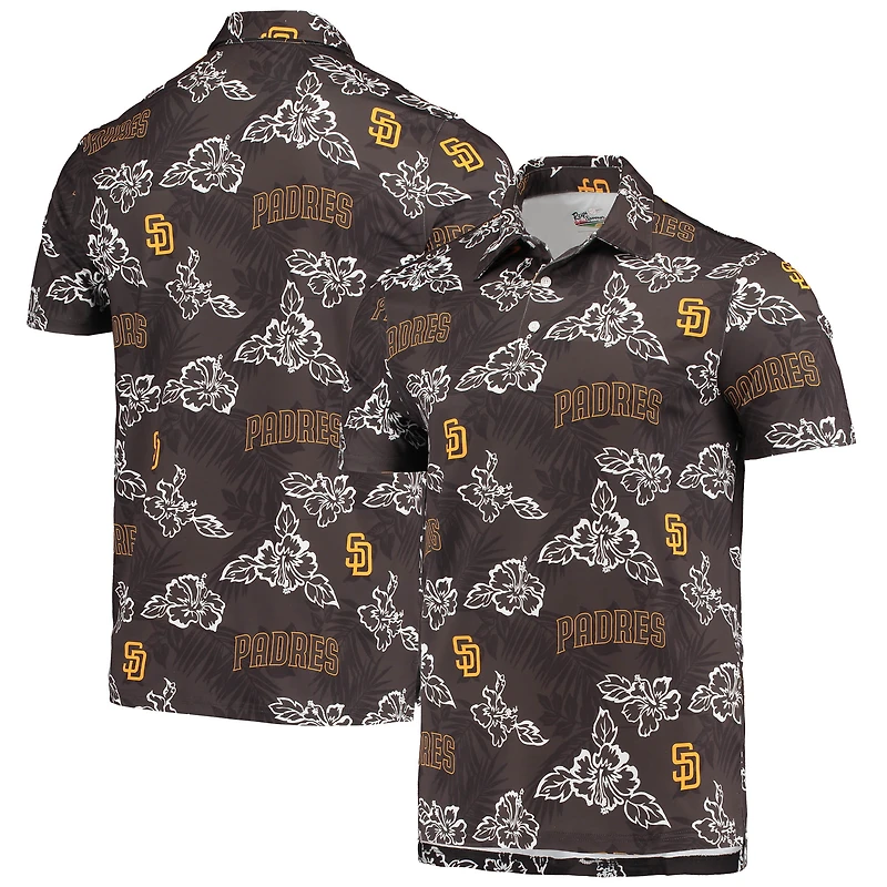 Polo Performance San Diego Padres Reyn Spooner pour homme, marron