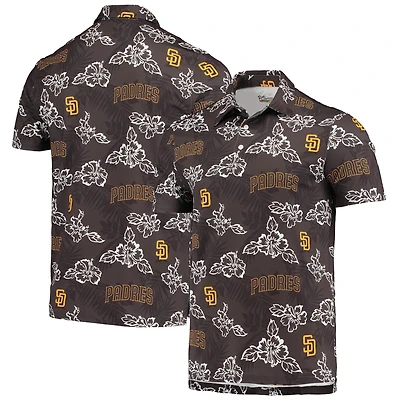 Polo Performance San Diego Padres Reyn Spooner pour homme, marron