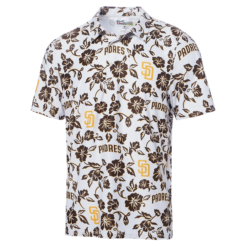 Polo de performance Reyn Spooner blanc San Diego Padres Pua pour hommes
