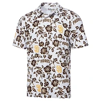 Polo de performance Reyn Spooner blanc San Diego Padres Pua pour hommes