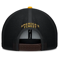 Casquette camionneur ajustable marron/dorée Fanatics des Padres de San Diego pour homme