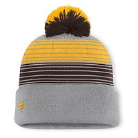 Men's San Diego Padres Fanatics Gray Balk Cuffed Knit Hat with Pom