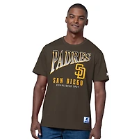 Men's Starter  Brown/Heather Gray San Diego Padres Two-Pack T-Shirt Set
