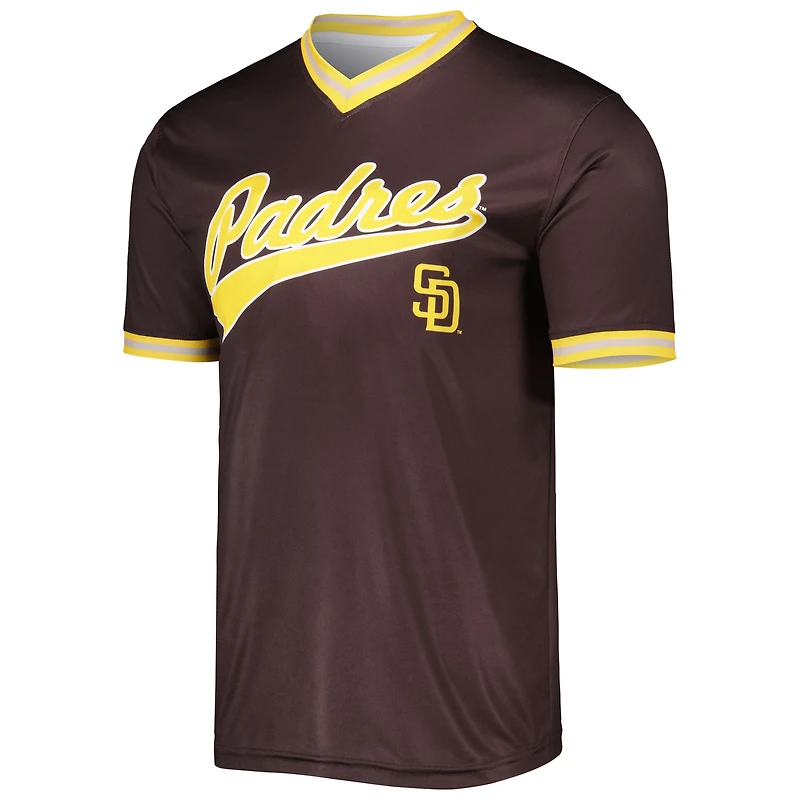 Maillot Homme Stitches San Diego Padres Cooperstown Collection Marron