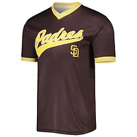 Maillot Homme Stitches San Diego Padres Cooperstown Collection Marron