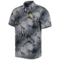 Chemise de camp boutonnée Tommy Bahama pour homme San Diego Padres Coast Luminescent Fronds IslandZone