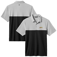 Polo tri-blend gris/noir TravisMathew pour homme, motif Home Run Leader des Padres de San Diego