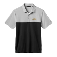 Men's TravisMathew Gray/Black San Diego Padres Home Run Leader Tri-Blend Polo